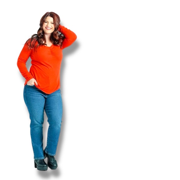 NWT - LuLaRoe Mia Sweetheart Neckline Top - Picture 5 of 6